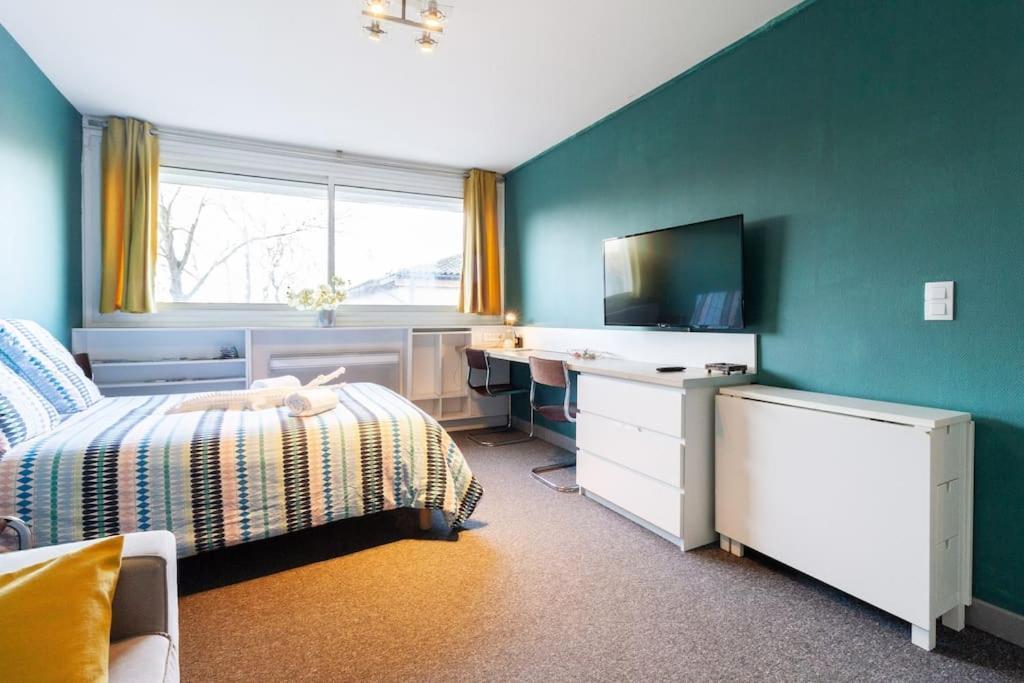 Double Appartement, Saint Michel, Parking, Wifi Тулуза Экстерьер фото